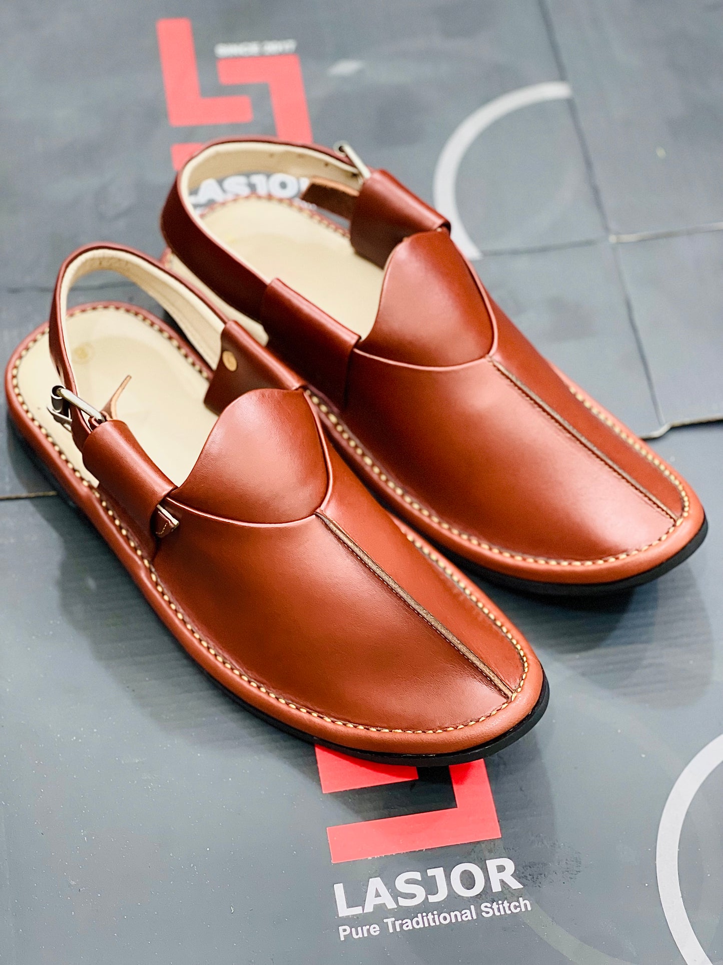 Article M-004 Double Sole Royal Jeans Handmade Chappal